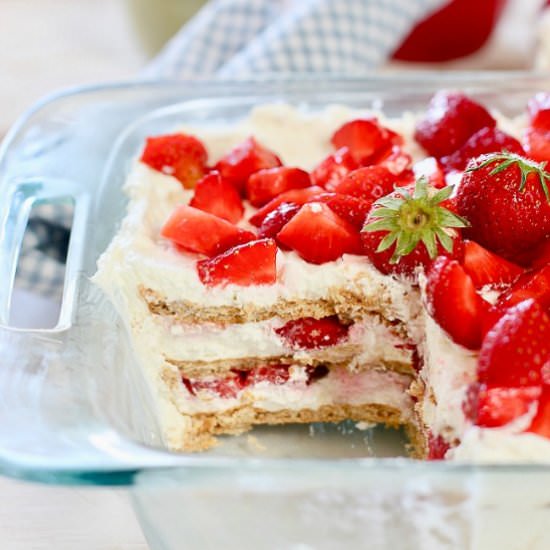 Strawberry Icebox Cake