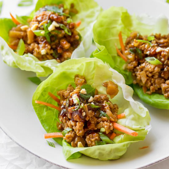 Chicken Lettuce Wraps