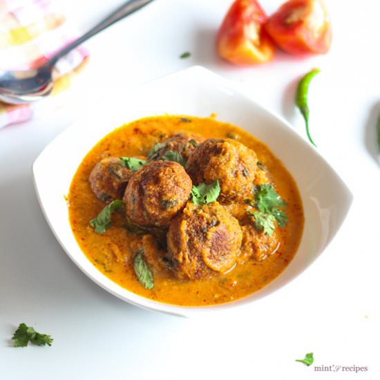 Palak Paneer Kofta