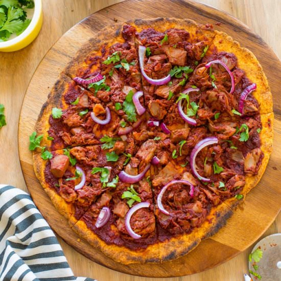 Jackfruit BBQ Pizza