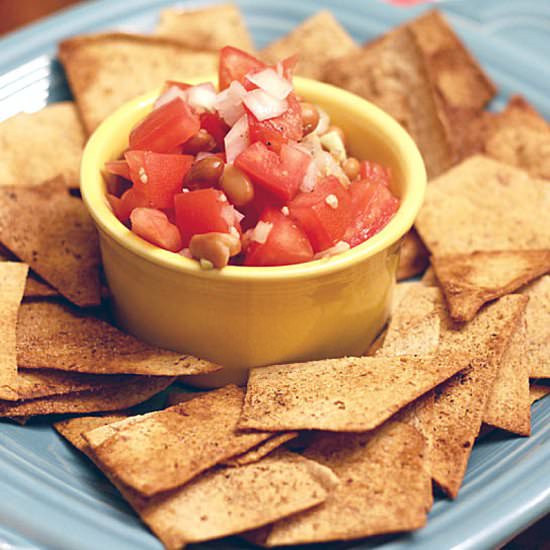 Flatbread Chips & Salsa