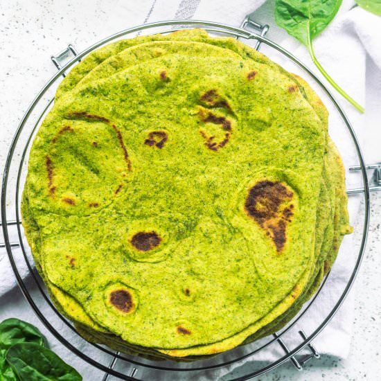 Spinach Tortillas