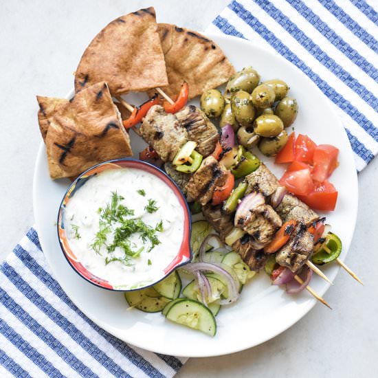 Grilled Beef Kebabs