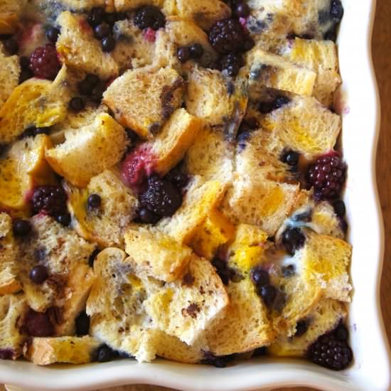 Berry French Toast Casserole