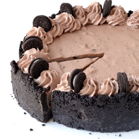Chocolate Oreo Ice Cream Pie