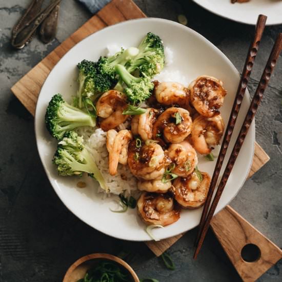 Honey Garlic Shrimp