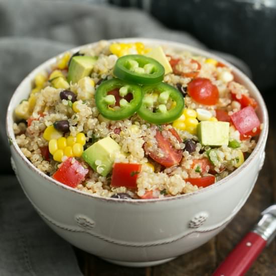 Black Bean Quinoa Salad