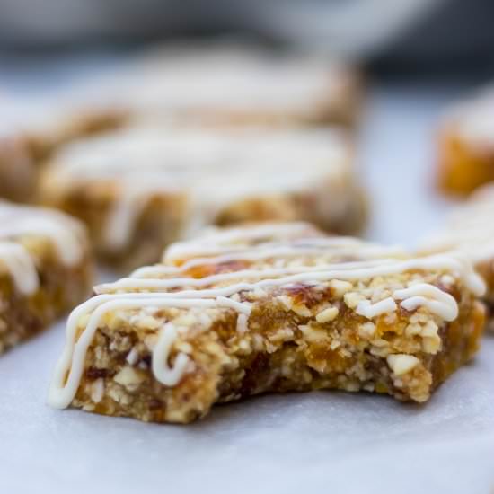 Mango Coconut Cashew Bars