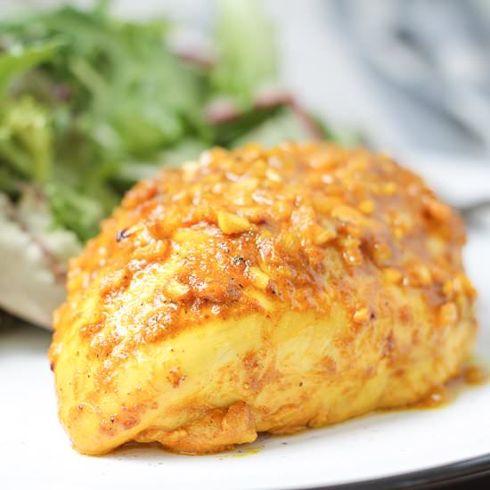 Curry Spiced Chicken Breasts