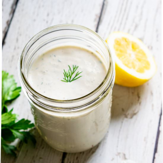 Homemade Buttermilk Ranch Dressing