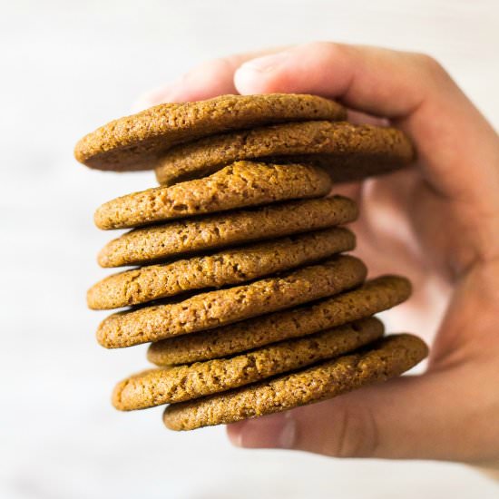 Homemade Gingernut Cookies