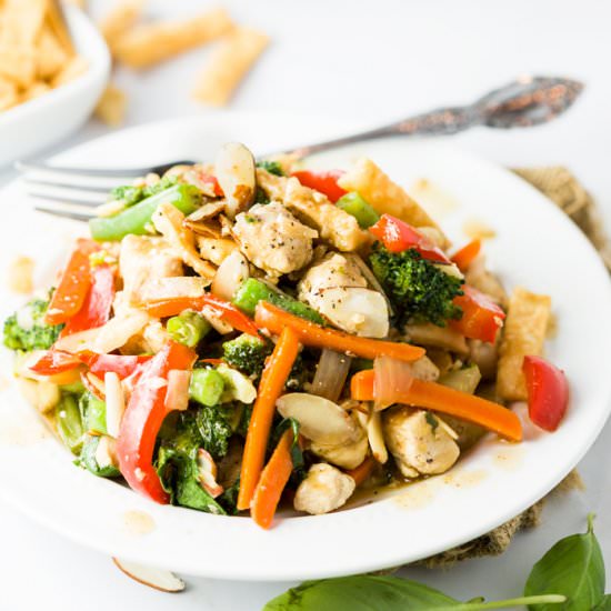 Thai Basil Chicken Stir Fry