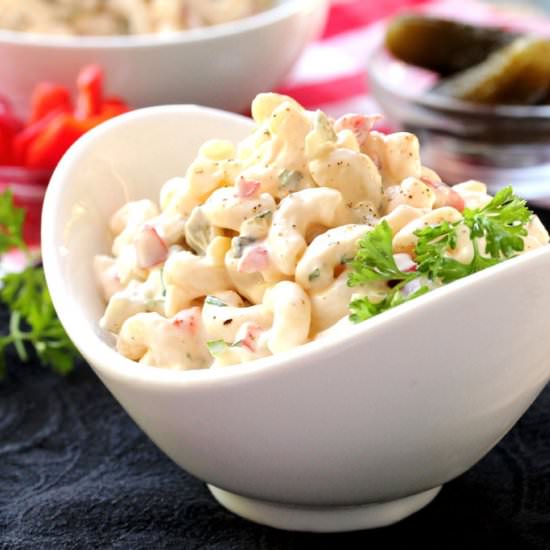 Homestyle Elbow Macaroni Salad