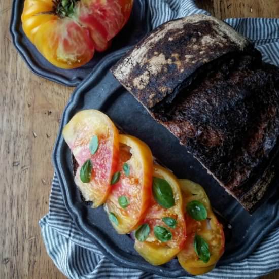 tomato toast
