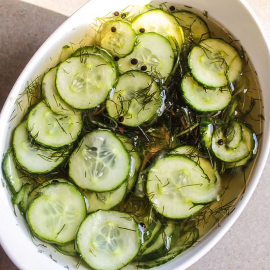 Danish Cucumber Salad