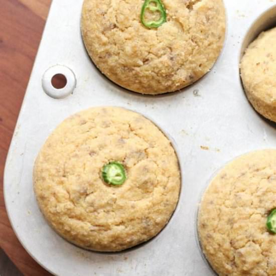 Gluten-free cornbread muffins