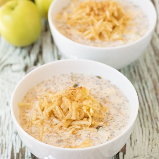 Apple and Pear Bircher Muesli