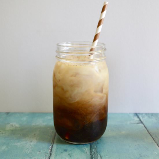 Cinnamon Iced Latte