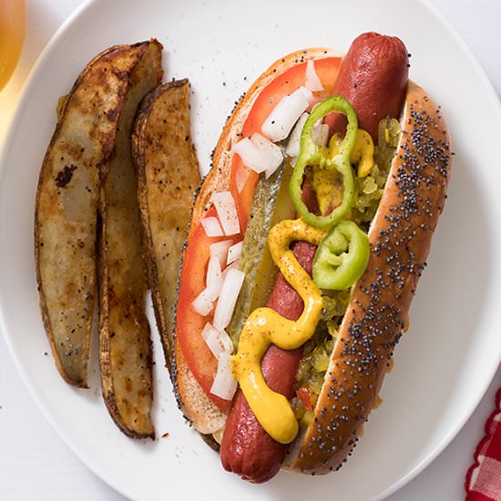 Faux Chicago-Style Hot Dog