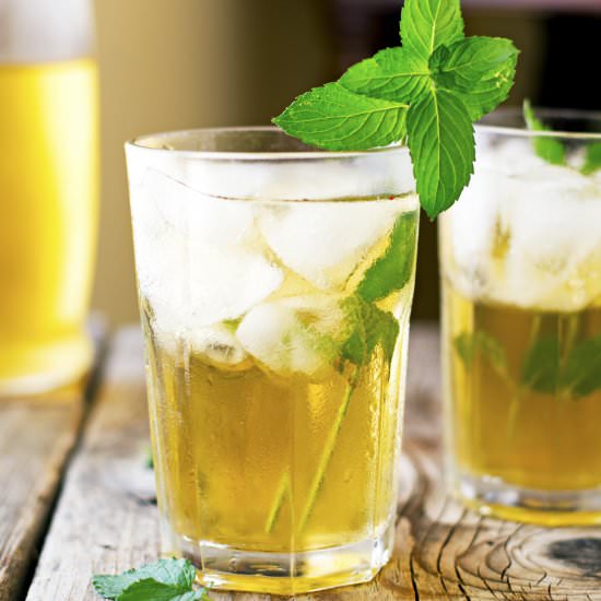 Apple-Mint Iced Tea