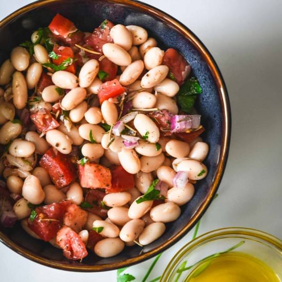 Tuscan White Bean Salad