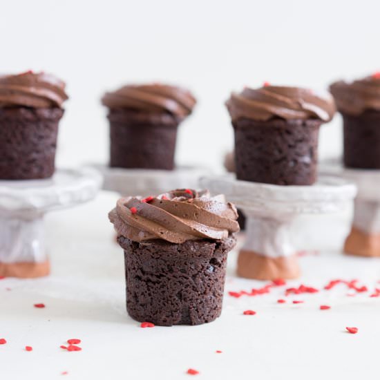 Hazelnut Brownie Bites