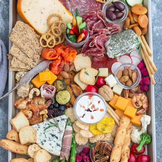Charcuterie and Cheese Board