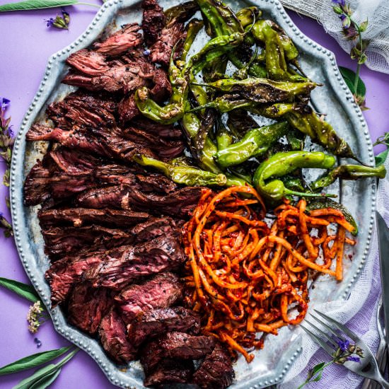 Korean Hanger Steak