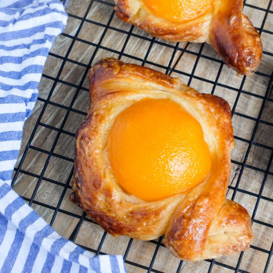 Apricot Danish Pastries