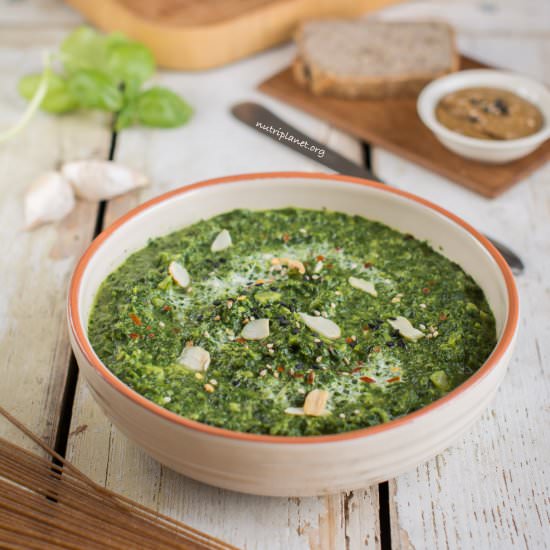 Creamy Vegan Spinach Dip