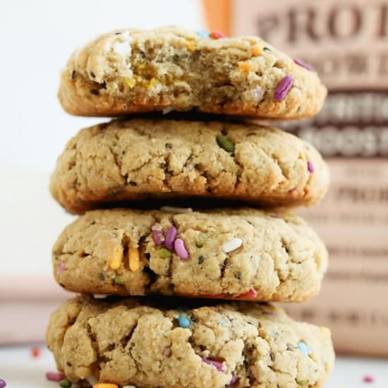 Chai Spiced Vegan Protein Cookies