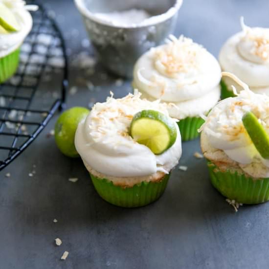 Tequila Key Lime Cupcakes