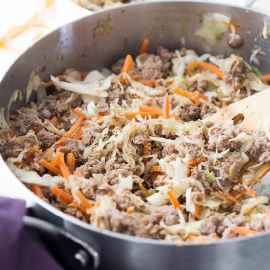 Healthy Egg Roll Stir Fry