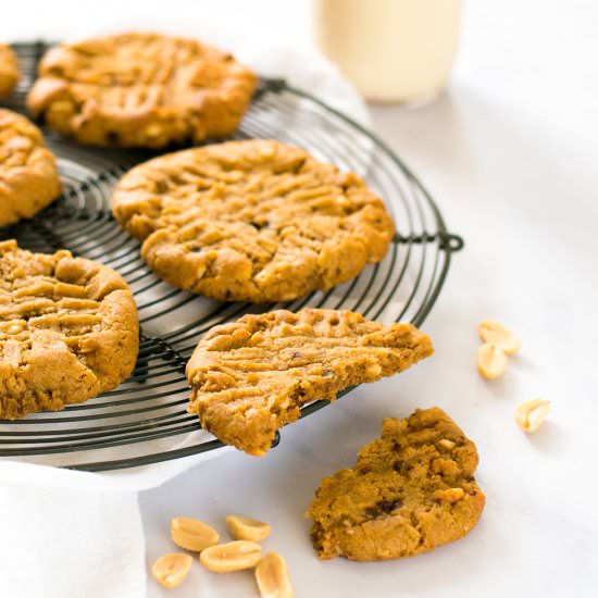 Vegan Peanut Butter Cookies