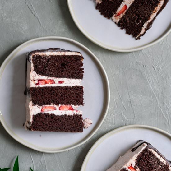 Vegan Strawberry IMBC