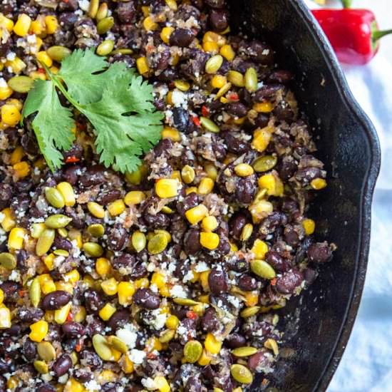 Black Beans and Corn