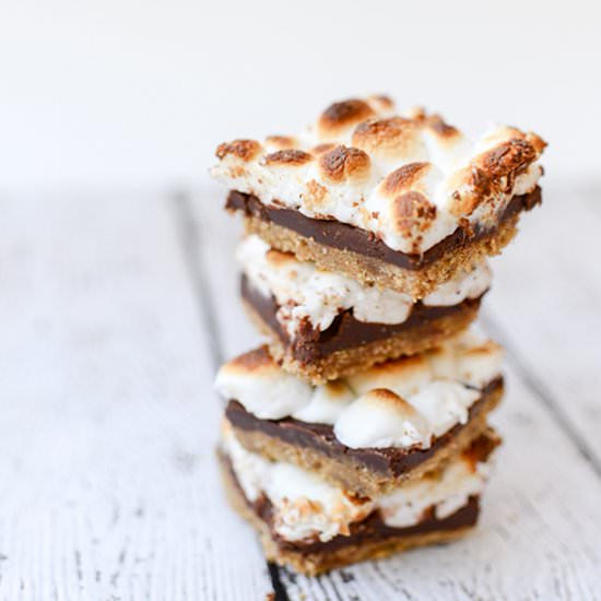 No Bake S’Mores Bars