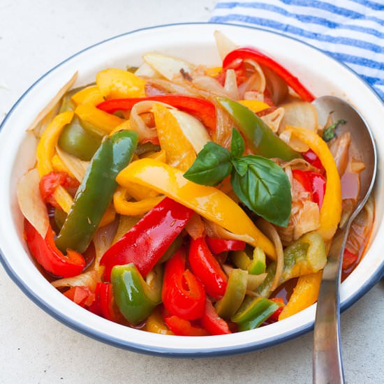 Chunky peperonata
