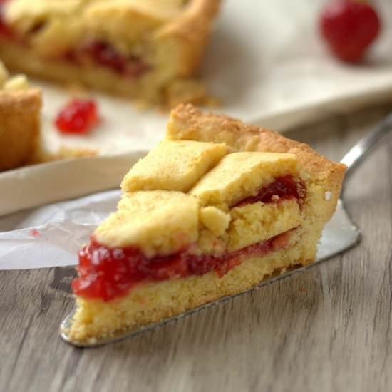 Strawberry Tart & A No Roll Crust