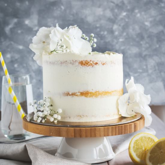 Lemon Elderflower Cake