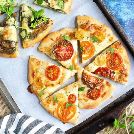 No Knead Pizza Dough