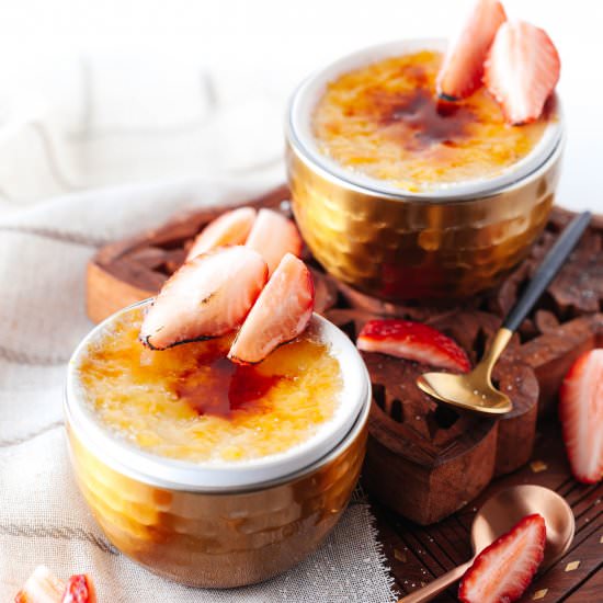 Baked Yoghurt Brûlée