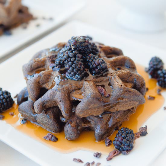Buttermilk Buckwheat Waffles