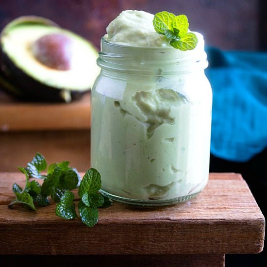 Healthy Avocado Yogurt Dip
