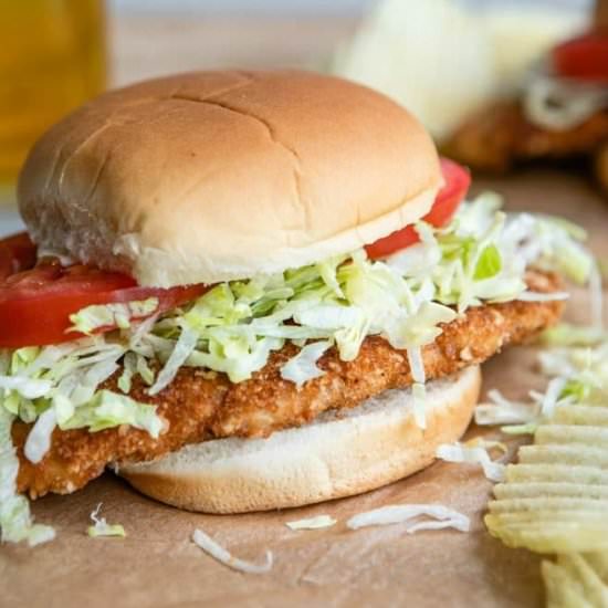 Pork Tenderloin Sandwich