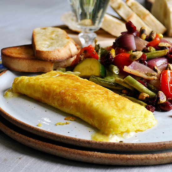 Perfect French Cheese Omelette
