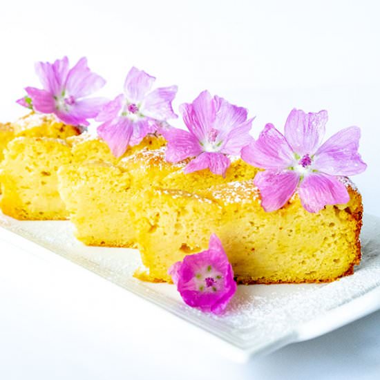 GF Lemon Ricotta Pound Cake
