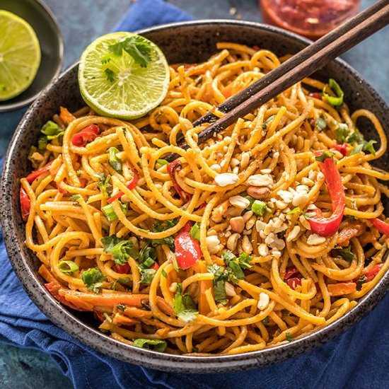 Instant Pot Thai Peanut Noodles