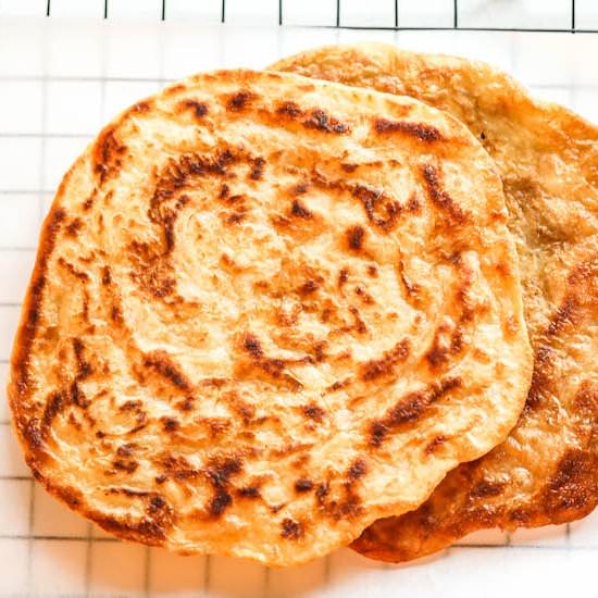 Malawach (Flaky Yemeni Flatbread)