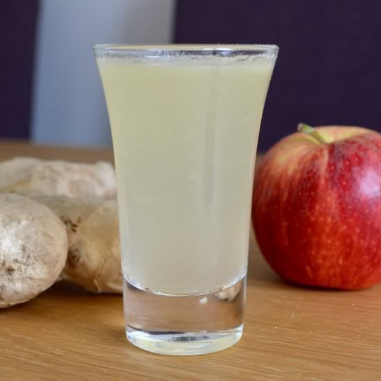 Zingy Apple and Ginger Shot